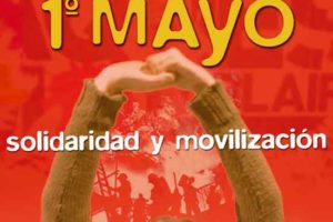 Exposición de carteles del 1º de Mayo en la sede de CGT de Sevilla