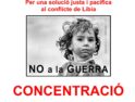 Palma de Mallorca: Concentración «Ni Dictaduras, Ni Imperialismo en Libia»