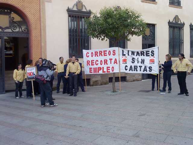 Correos Linares: Inicio de movilizaciones anti-colindancias