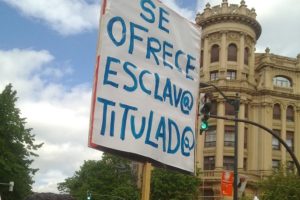 1 de Mayo en Bilbao: Escasa respuesta – crónica, fotos y vídeo