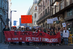 Más de 1000 personas en Valladolid contra la gestión capitalista de la crisis
