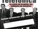 Madrid: Concentración contra la destrucción de empleo en Telefónica