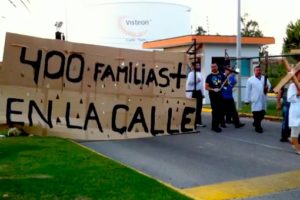Video y Carta: Terrorismo en VISTEON – Cádiz Electrónica