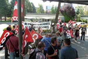 CGT se moviliza contra la privatización de las mercancías en Renfe
