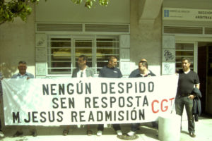 Despido de trabajadora de limpieza en Vigo