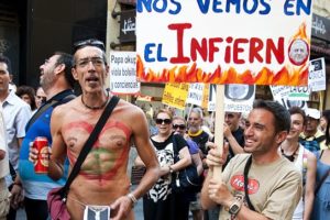 Fotos: Crónica Manifestación laica «No con mi dinero» – Madrid 17 agosto