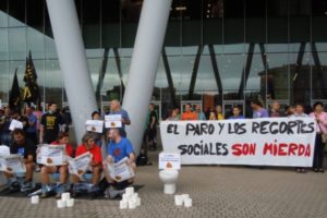 Barakaldo contra los recortes sociales del gobierno PSOE-PP