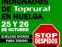 Huelga en Toprural – Sueldos dignos para todxs!