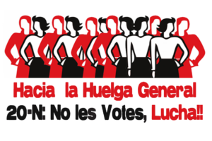 Web de CGT-Valencia para la Campaña: «20-N: No les votes. Abstención 2011»