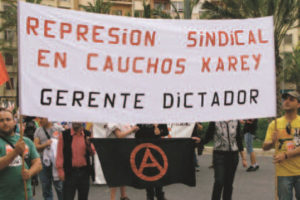 Alicante: Tres jueces condenan a la empresa Cauchos Karey SA por persecución sindical