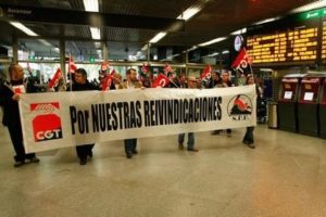 Renfe-Adif: CGT convocará huelgas en diciembre