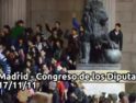 Carga policial contra estudiantes en el Congreso