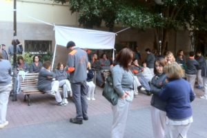 Nuevas protestas por impago de nóminas en limpieza del Clínico de Valencia