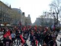 Barcelona: piquete del mediodia y manifestación de la tarde en la Huelga General