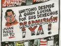 Concentración en Unitono Madrid por la readmisión Ya de Juan Montaño