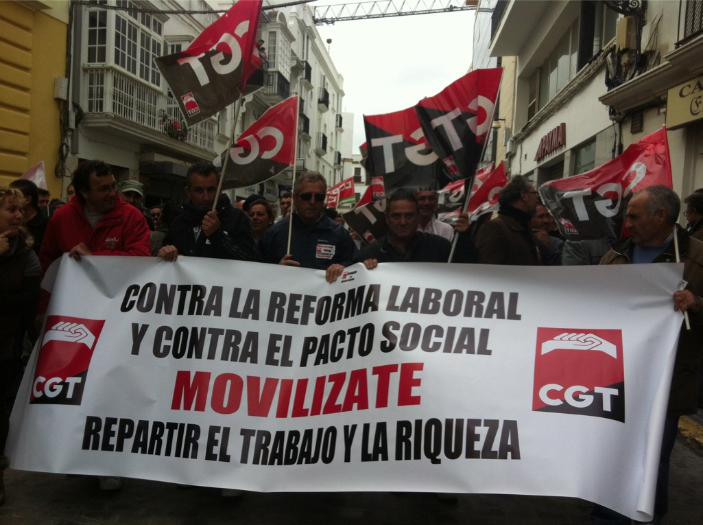 Huelga General 29 M en Chiclana