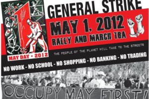 Trabajadores y movimiento “Occupy” preparan manifestaciones de Primero de Mayo