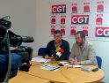 Rueda de prensa CGT: Libertad para Laura y sindicalistas y activistas detenidos