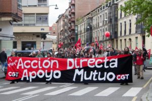 1º Mayo en Valladolid: Acción Directa y Apoyo Mutuo