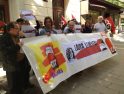 Concentración en Palma de Mallorca en apoyo a Laura