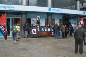 Concentración na Coruña pola liberdade de LAURA GOMEZ