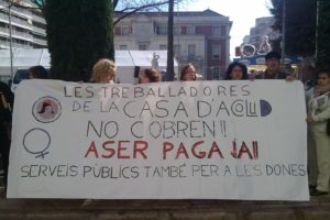 Las trabajadoras de ASER ponen fin a la huelga indefinida