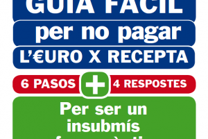 Por el derecho a la sanidad pública: guía para no pagar el euro por receta