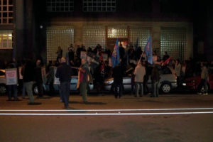 Protestas en Gijón contra la actuación policial del 14N