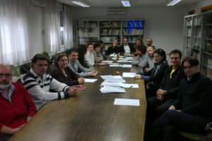 Encierro de la Junta de Personal Docente no Universitario de Huesca