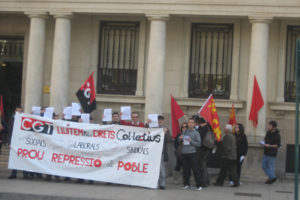 Jornada antirepresiva en Castellón por la libertad de todos los presos políticos