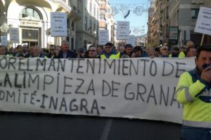 Huelga de los trabajadores de la empresa Inadra, S.A.