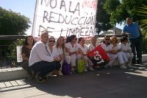 CGT consigue la mayoría en las elecciones sindicales de la limpieza del Hospital de Valme