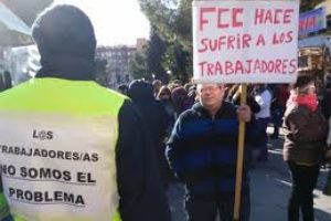El comité de empresa de FCC en Valencia convoca Huelga indefinida a partir del 4 de febrero