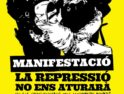 Gran manifestación antirrepresiva en Castellón