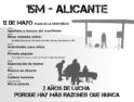 15M Alacant: 12 de mayo-2 años de movilización