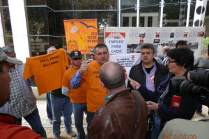 Video:  Protesta Delphi-CGT, Sevilla.