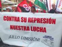 Manifestación antirrepresiva en Jaén