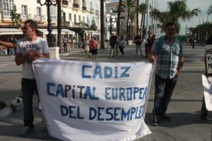 La Coordinadora de Desemplead@s de la provincia de Cádiz sale a la calle