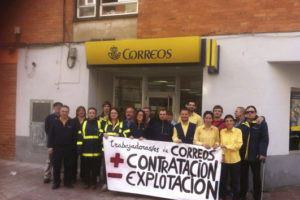 CGT denuncia el cierre de la cartería Grao de Castelló y la falta de contratación en dos barrios-secciones