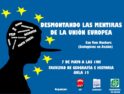 Charla en Salamanca: Desmontando las mentiras de la UE