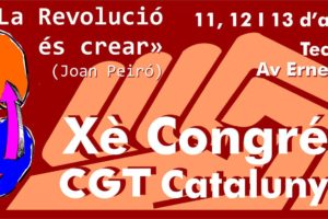 [Vídeo] X Congreso de la CGT de Catalunya – Mataró 11-4-2014