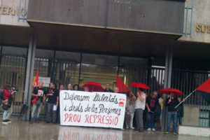 [Fotos] Concentración Anti-Represión en Tarragona