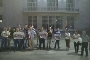 [Fotos] Jaén concentración contra la represión