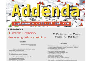 Addenda, suplemento cultural del RyN – Nº 18, octubre 2014