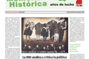 Especial «Memoria Histórica. 14 años de lucha»