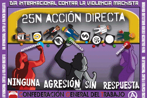 CGT llama a participar en el Día Internacional Contra la Violencia Machista