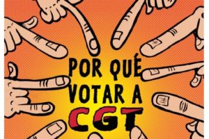 Cómic: Vota CGT (Iberdrola)