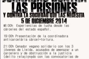 Azoka Anticomercial de Durango y Jornadas contra las prisiones del Gaztetxe de Gasteiz