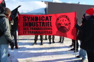 Montreal IWW Holds acción en los servicios postales de Canada