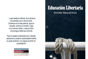 Tres libros sobre educación libertaria